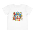 Autism Awareness Toddler Tee — Colorful Puzzle Ribbon & Teddy Bears
